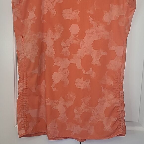 Merrell Hydro Hiking Dress Goldfish Orange Performance Quick Dry UPF 50 Size L - Picture 3 of 12
